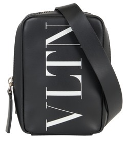VLTN Crossbody, Leather, Black, MII, DB, 2*